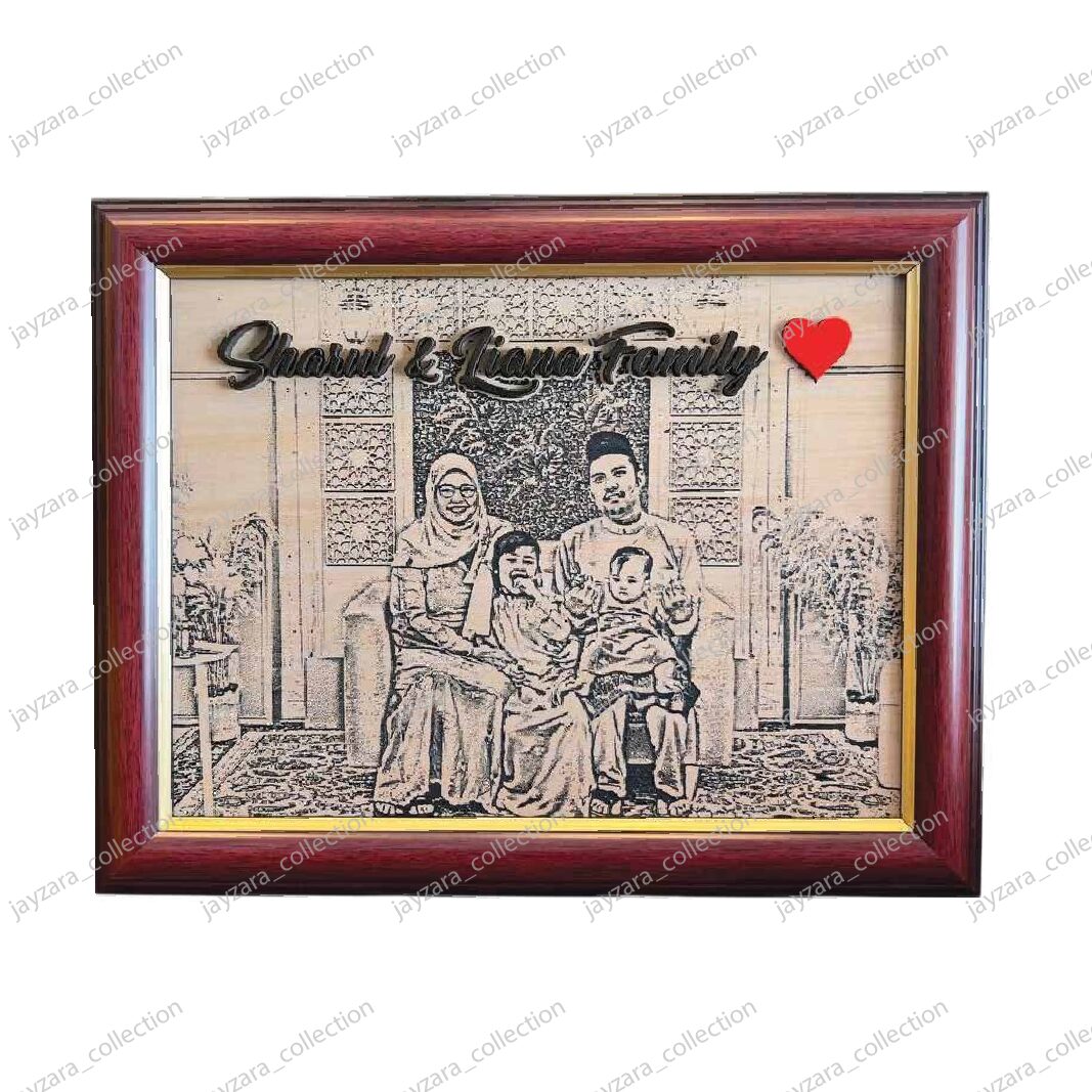 Ukiran Portrait (Single Layer)