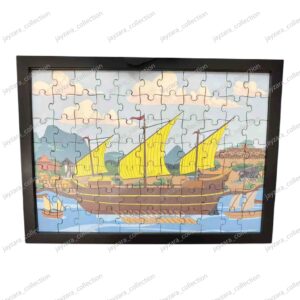 puzzle gambar kayu